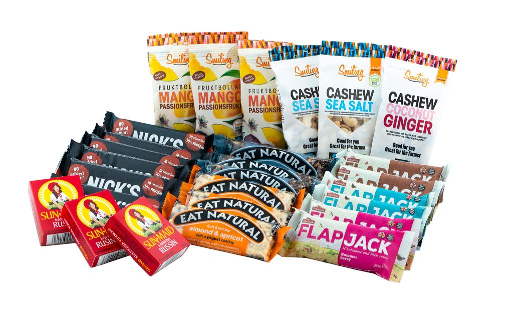 Vi har med stor noggranhet genomsökt marknaden och fyllt våra matchpaket med naturliga, energirika och funktionella produkter som ger ert lag perfekta förutsättningar att kunna prestera.