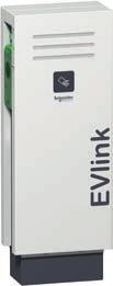 EVH3S11P0CK 24 522 79 Väggbox Smart med uttag 7/22 kw och RFID EVB1A22P2RI 24 519 89 Parkeringsladdare vägg med uttag