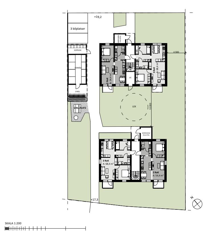 2019-04-10 Dnr: 874/2018-PDP 4 PLANÄNDRINGENS SYFTE Syftet med planändringen är att möjliggöra för lägenheter och större byggnadsyta än gällande detaljplan medger.