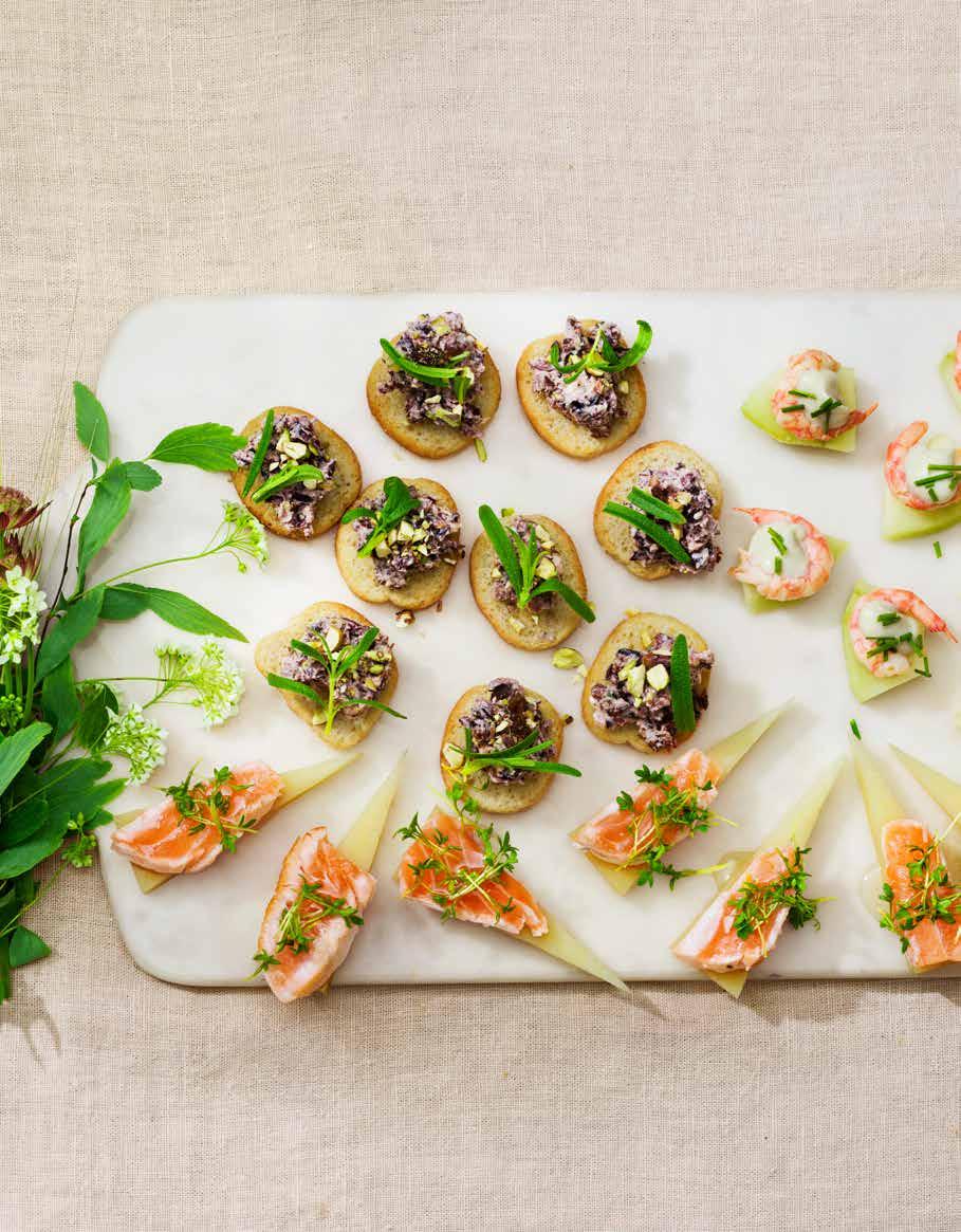 Crostini med