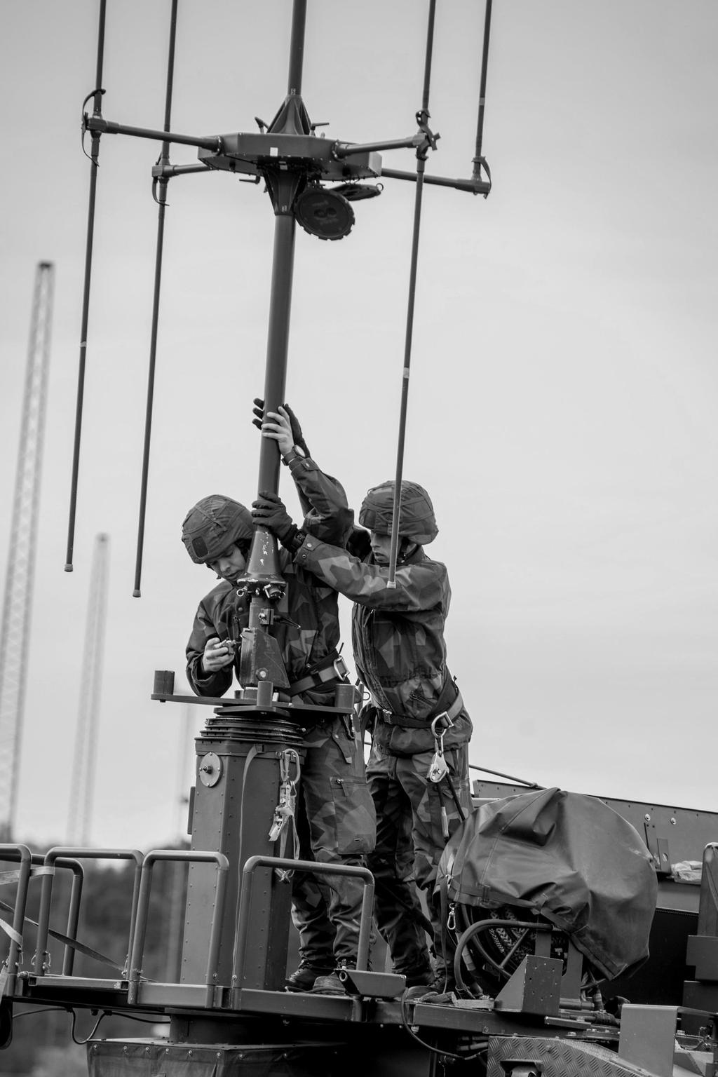 Vi försvarar Sverige och landets