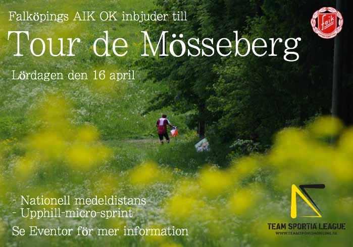 Gudhems IF inbjuder till Nationell Medeldistans Orientering Söndagen den 3 April Första deltävlingen i Team Sportia League Ordinarie