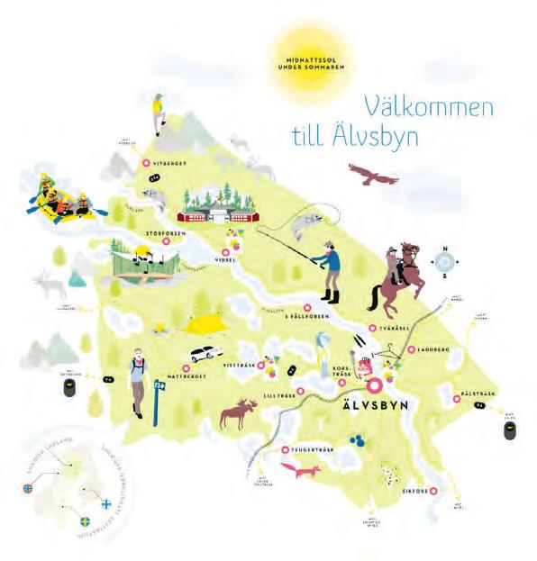 Återkommande evenemang Allsång i Lomtjärnsparken 25/6-30/7 tisdagar kl. 19.00 Övriga evenemang Vidsel Classic Motionscykla 63, 34 eller 21 km längs Piteälven. Vidsel. 15/6 kl. 11.