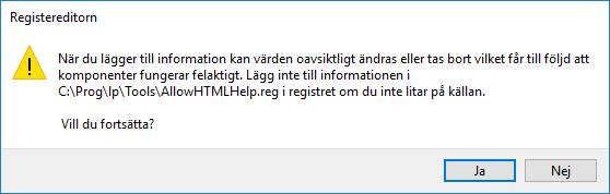 3.3 Återställ från säkerhetskopior 3.3.1 Läs tillbaka info från backup Vid en ominstallation sa kan du beho va la sa tillbaka information fra n den kopia du gjorde i steg 3.1. 3.3.2 Läs tillbaka registret Starta utforskaren Bla ddra fram till ilen du skapade i punkt 3.
