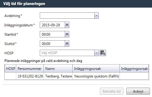 Lista Kolumn Datum Kontaktsätt Namn Relation Kallelsetyp Kallelsenamn Utskriven Datum för när kallelsen skrevs ut Brev Till vem kallelsen skrivits ut till Patient eller närstående Kallelsens kod