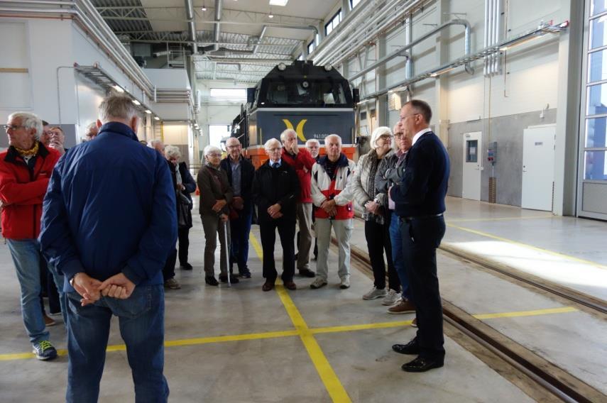 Joakim Weijmer redogör för verksamheten.