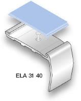 TRAPNEUZEN Elite-serie: aluminium / zwaar verkeer profielen: blank aluminium standaard inlages voor binnentoepassing: zie kleurenschema pag.