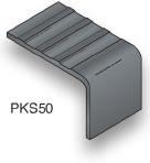 TRAPNEUZEN P-serie: zacht pvc / licht verkeer profielen: zacht pvc in de volgende kleuren: standaardlengten: 2750 en 3200 mml 2.5 PKS50 50 27 30 2.5 PKS75 75 31 34 65 PKR65 2.5 50 39.