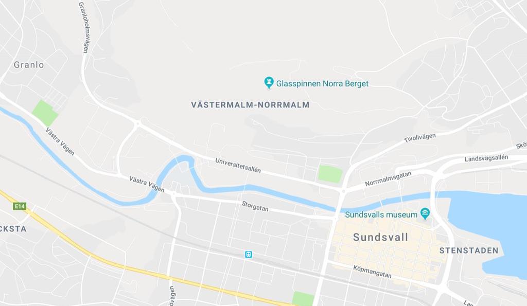 Konkurrens i marknadsområdet sällanköpsvaror, restaurang och annan service Sundsvall city är en mycket stark konkurrent med sina cirka 120 butiker i sällanköpsvaruhandeln, cirka 70 restauranger och