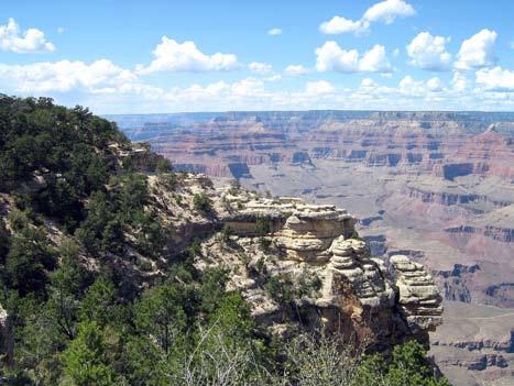 Full krok upp Grand Canyon
