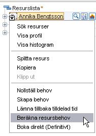 Resurslista i resursanvändning Resurslista i Resursanvändning har fått utökad