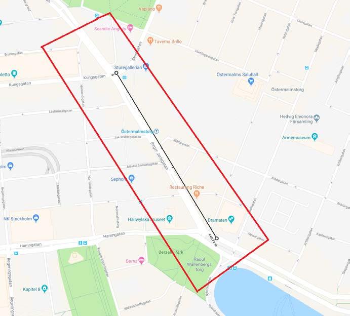 CLARITY Modellering av dynamiska och filtrerande effekter av växtlighet pilotstudie på Birger Jarlsgatan Träd placerade i