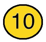 8 (10) 15. Figurer Hastighetstavla Hastighetstavlan anger början av den sträcka där den angivna hastigheten i km/h gäller.