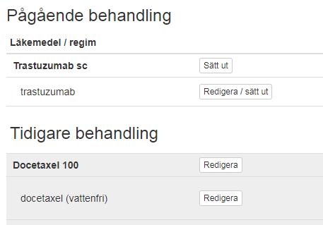 9. Makulera patient Klicka på aktuell patient, figuren längst till vänster. När patientens registrering kommit upp, klicka på Makulera. Fråga Är du säker på att du vill ta bort registreringen?