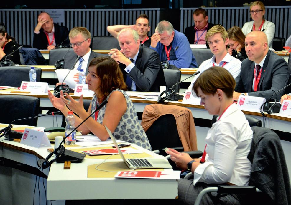 Socialdemokrater i Europaparlamentet stödjer