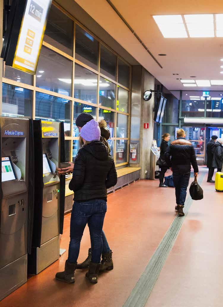 Resan mot Arlanda börjar för många vid