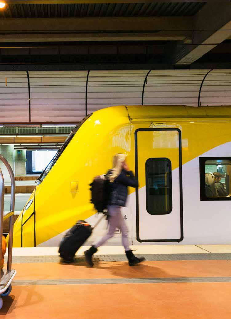 Om redovisningen Snabbtågspendeln