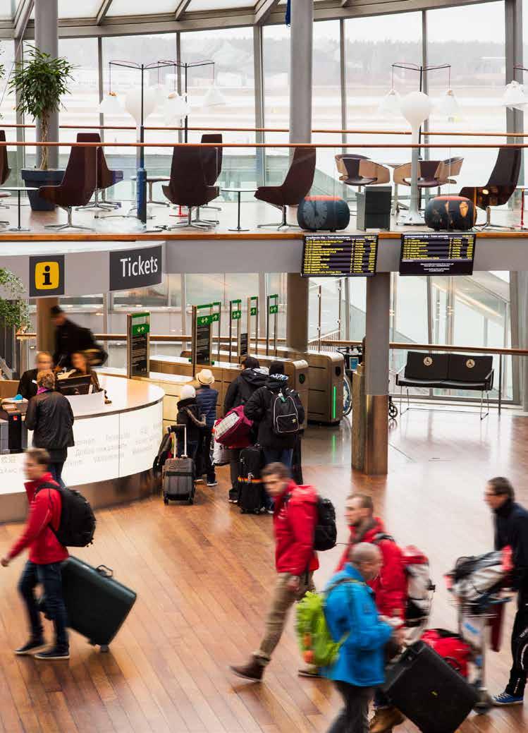 Information om företaget Nedgången till Arlanda Centralstation