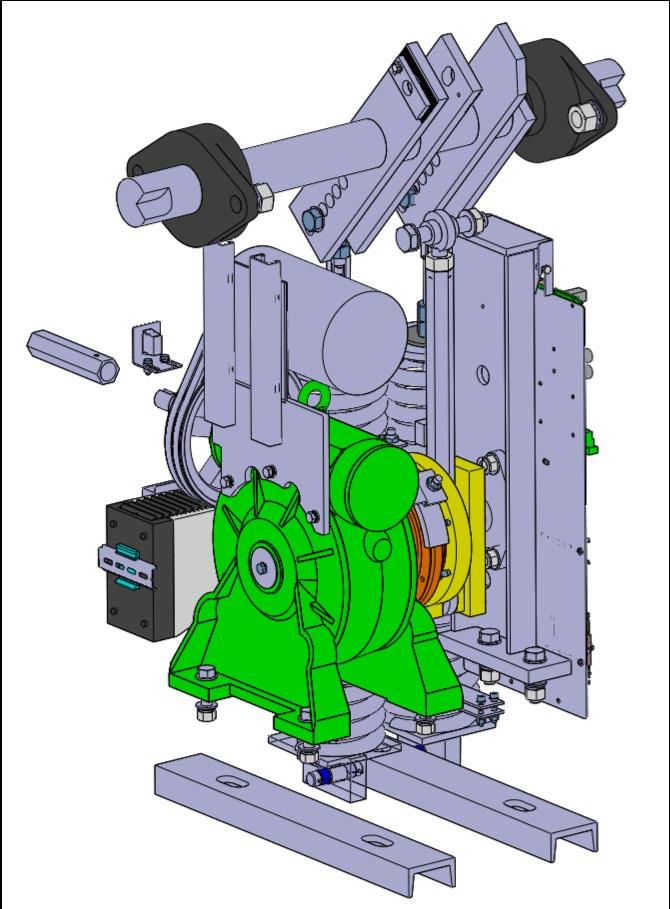 4 Beskrivning 25 26 33 27 28 29 28 30 24. Växel 100:1 25. Motor 26.