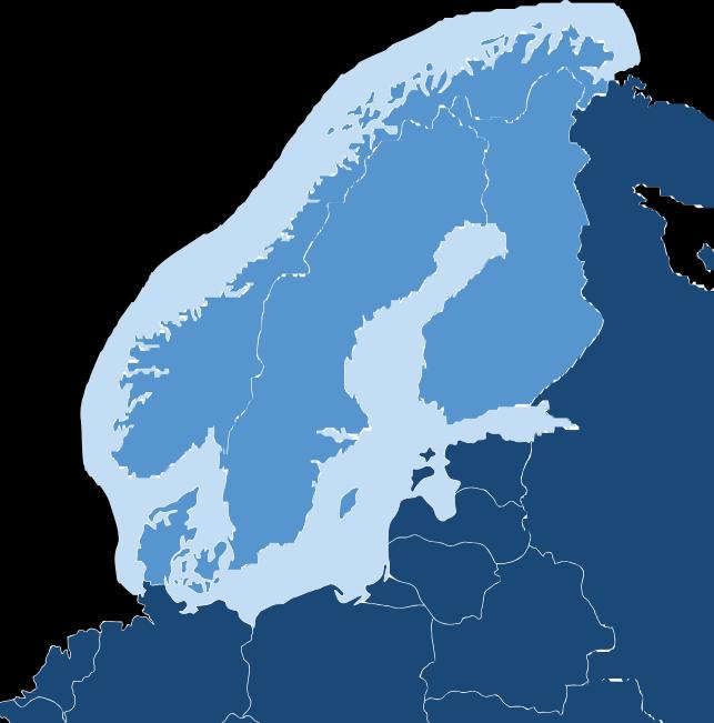 A Omfattning A 1 Försäkringen gäller i Sverige, Danmark, Norge, Finland och i dessa länders territorialvatten, Östersjön med angränsande hav och vikar, Kielkanalen, Kattegatt, Skagerack och Nordsjön