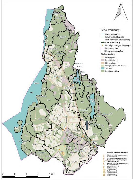 2016-pågående Fallstudie 1 Järfälla kommun P N Pb Cu Zn Cd Cr Ni Hg SS Olja PAH16