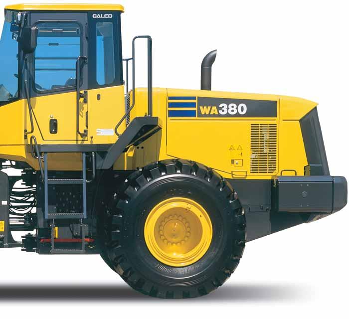 HJULLASTARE MOTOREFFEKT 140 kw 190 Hk TJÄNSTEVIKT 18.