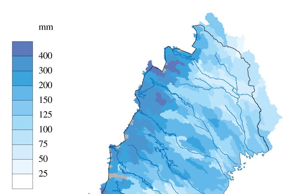 1 Beskrivning av flödet Snösmältningen i Norrland kom igång snabbt och skapade stora problem på sina håll med översvämmade vägar, ras och skred.