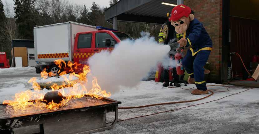 Årsredovisning 2017 Södra Bohusläns Räddningstjänstförbund I cheklistan kunde man även skriva ner kommentarer om varför något inte fungerade säkert samt egna tips för brandsäkerhet.
