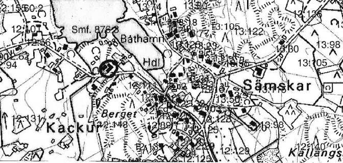 7. Kackurvägen 259 (12:73) Byggår: Början av 1900-talet Byggnadens skick