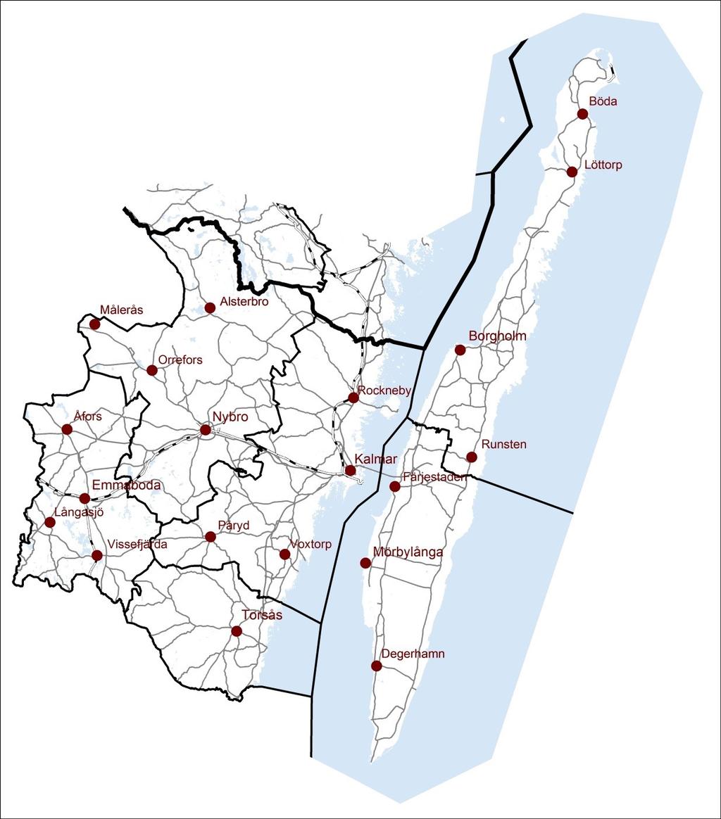 Samverkan Sydost Öland-Kalmar-Nybro-Emmaboda-Torsås