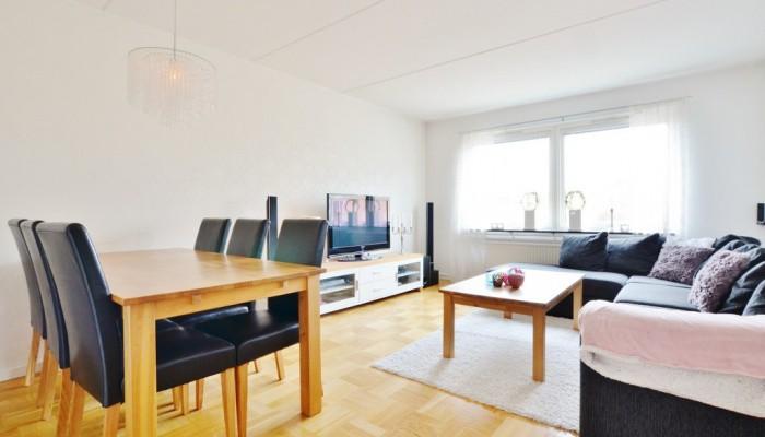 lugnt och trivsamt bostadsområde, med närhet till natur och sjö samt bara några minuter till