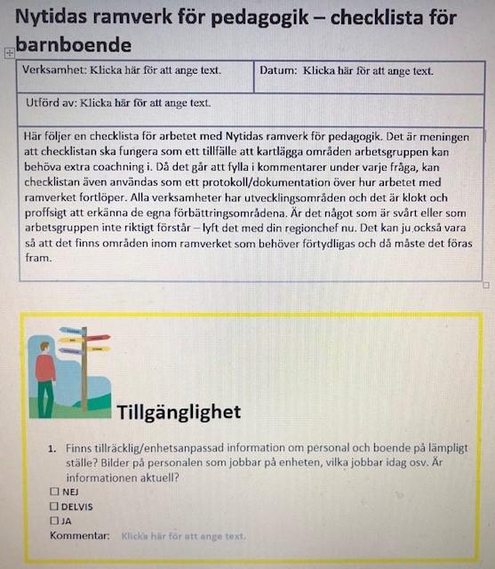 Pedagogiskt Ramverk 