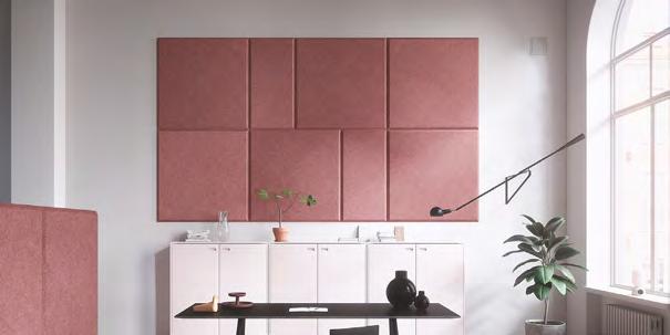 Domo Wall Stefan Borselius DOMO WALL Domo Wall är en väggmonterad ljudabsorbent med fasade