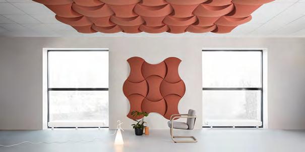 Sky Design Abstracta SKY Tack vare sin skulpturala form åstadkommer Sky en radikal förbättring av ljudlandskapet.
