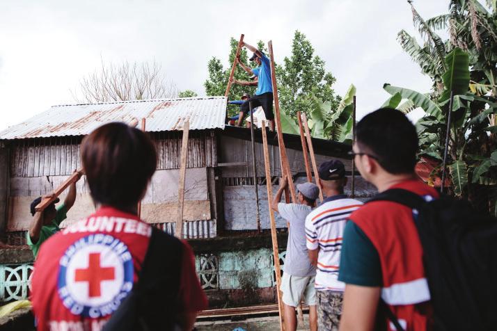 Traditionellt sett bistår ju Röda Korset och andra humanitära organisationer i katastrofsituationer medan vi inom projektet jobbar med förebyggande åtgärder baserat på meteorologiska prognoser.