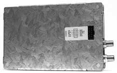 Inbyggnadsmodulator (stereo) Modulatorn är inbyggd och anpassad för vid leverans. Den kan inte monteras i efterhand. Ej använd RF-ingång måste termineras med 75Ω.