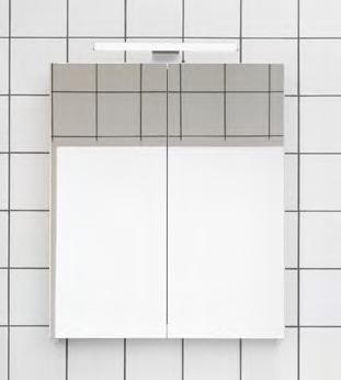 WC/Dusch, inredning SPEGEL, STANDARD SPEGELSKÅP, TILLVAL Marbodal