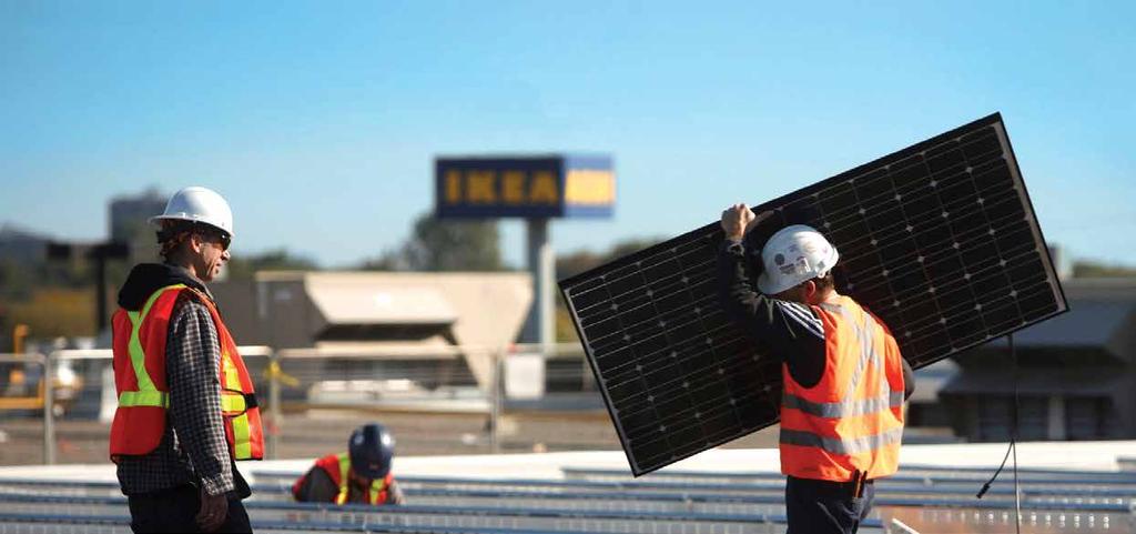 Storföretagen försöker Även om det är värdens regeringar som bestämmer vilket klimat vi kommer att få, kan de stora multinationella bolagen spela en avgörande roll genom att försöka gå före.