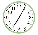 Diagnos Namn: 1. Hur mycket är klockan? a. Med ord: b. Digitalt (morgon): c. Digitalt (kväll): 2. Rita in klockslaget analogt a. halv elva b. 18.23 3.