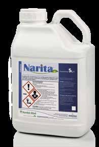 Narita Narita är ett svampmedel i potatis mot Alternaria Snabb preventiv verkan mot Alternaria (torrfläcksjuka) i potatis Systemiskt verkningssätt Mot torrfläcksjuka (Alternaria spp.