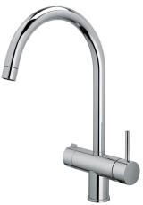 INR5 Köksblandare 204416 Stick SK New Hög Pip Tapwell Krom 371mm Blandare med