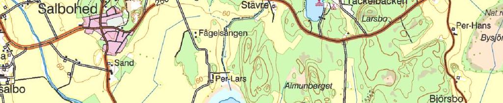 Förundersökningsområdet ligger i nära anslutning till ett