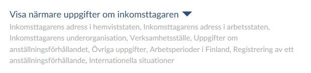 När du väljer uppgifter enligt Kevas beteckningar kan du skilja på värden för olika pensionsskydd på basis av den tvåsiffriga beteckningen framför koden: Kommunsektorns pensionsskydd 20 xxxxx Statens