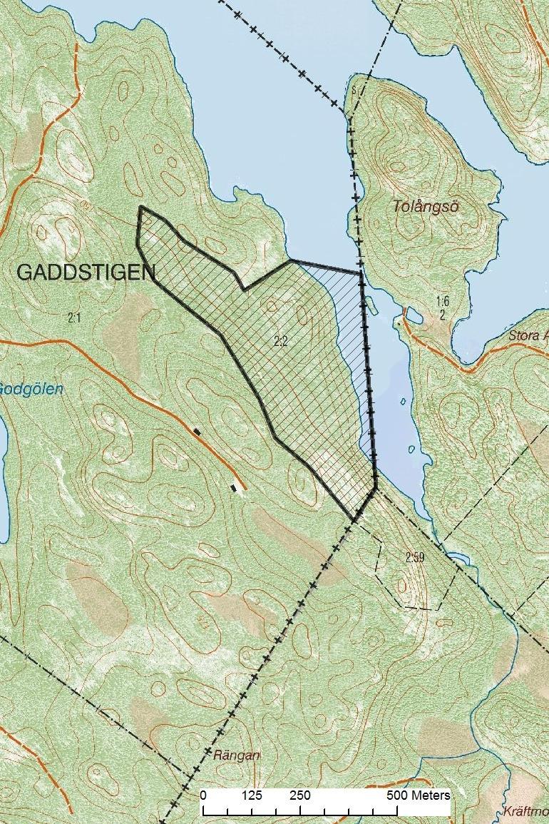 Länsstyrelsen Östergötland Lantmäteriet 2012-09-25 sid 8 Bilaga 1 Karta tillhörande