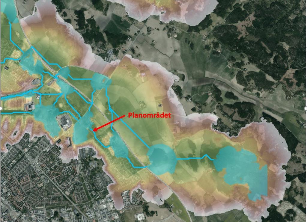 6 (8) Med hänsyn till planområdets närhet till känd fortplantningsdamm och belägenhet i befintligt eller potentiellt spridningsstråk så föreslår jag att samråd om eventuella försiktighetsmått för