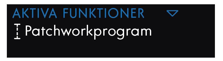 Upprepa söm Med funktionen upprepa söm kan du programmera en exakt sömlängd och bestämma hur många repetitioner av en söm du vill sy.