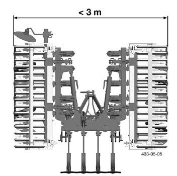 (A) Arbetsposition YNKRO O m s t ä l l n i n g e n f r å n t r a n s p o r t - t i l l arbetsposition - Öppna den hydrauliska spärrkranen (A).