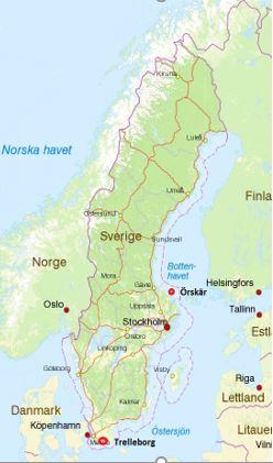 Figur 9. Västkusten: norska gränsen till Trelleborg. Östkusten: Trelleborg till Örskär. www.kemi.se 5.
