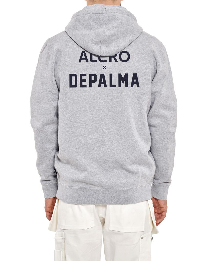 ALCRO ZIP HOODED SWEATSHIRT Zip Hooded Sweatshirt S M L 910 Grey Melange Art. Nr: 710010084 Art. Nr: 710010085 Art. Nr: 710010086 100% Cotton XL Art. Nr: 710010087 XXL Art.