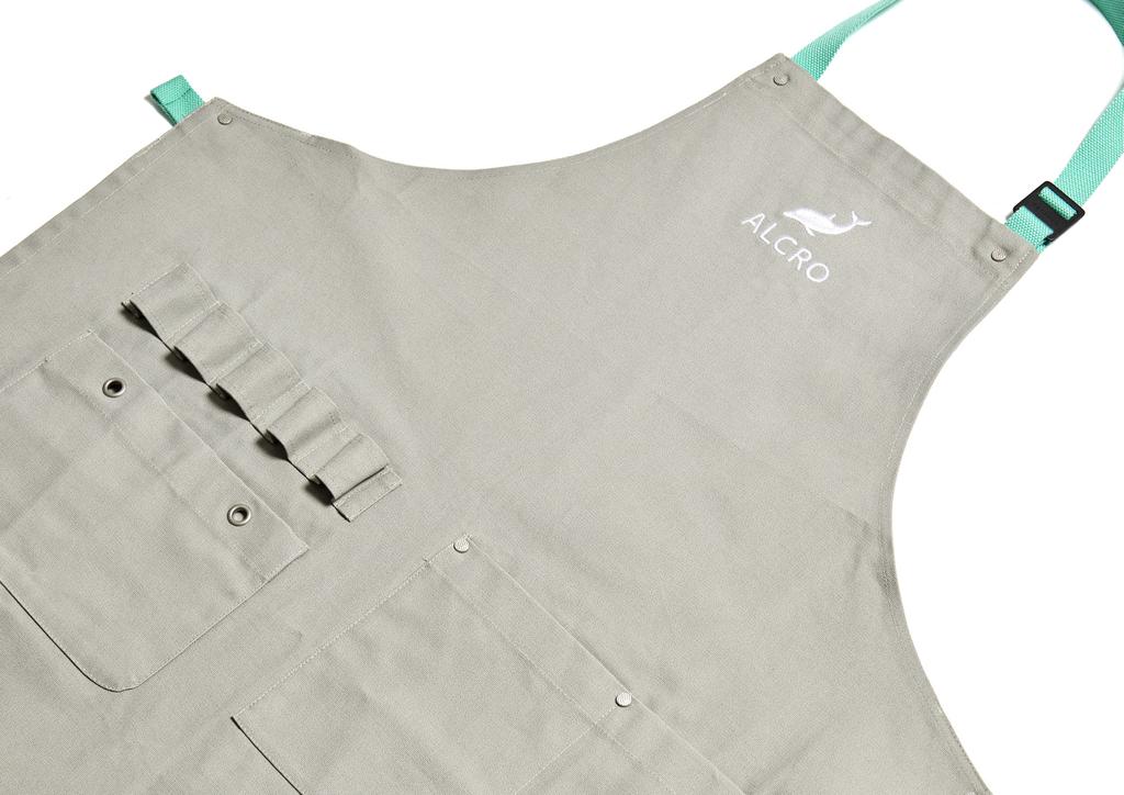 ALCRO APRON Förkläde 908 Limestone Main: 100% Cotton Canvas Straps: Cotton / Polyester